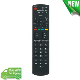For Panasonic New N2QAYB000806 Replaced Remote for Panasonic TV TC-P50X5 TC-P42X5 TX-L50EM5