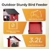 TT Nature Smart Bird Feeder with Camera, Heavy-Duty Chew-Proof Metal