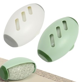 ZephyrCraft 2 Stück Waschbare Wiederverwendbare Fusselrollen, Tragbare Silikonkleberolle für Tierhaare, Kleidung, Möbel und Teppiche, Perfekt als Mini Tierhaarentferner für Hunde und Katzen