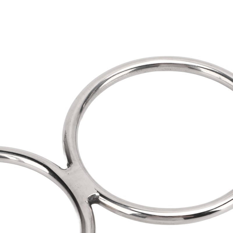 316 Stainless Steel Double Ring Cup Holder with Mounting Nut