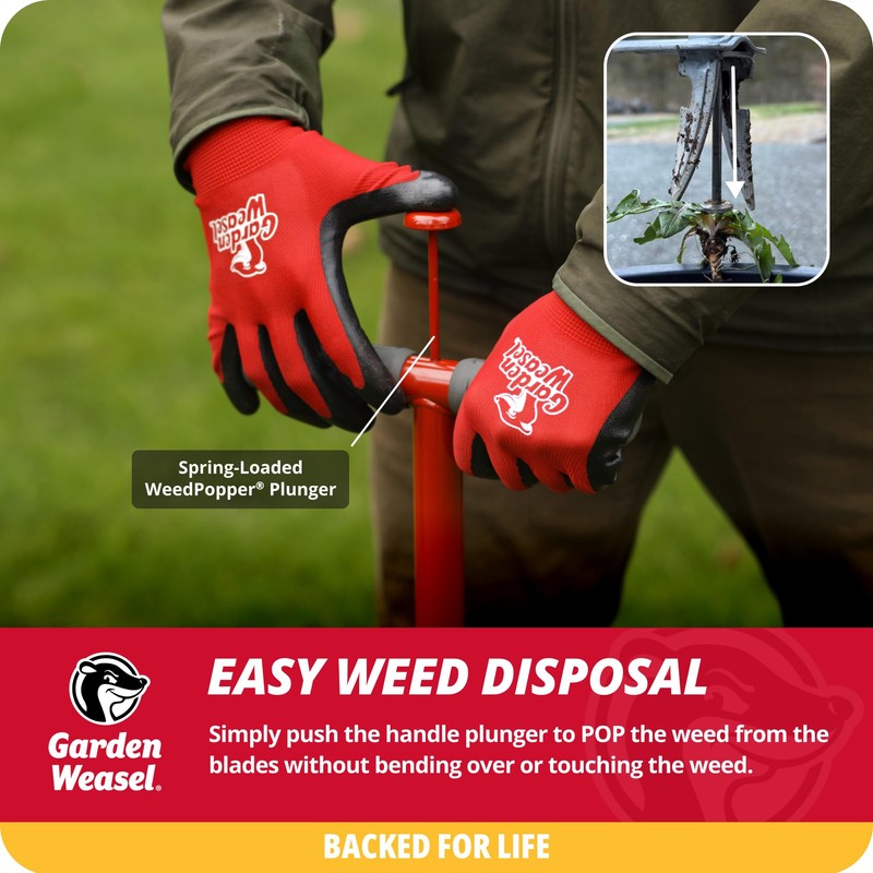 Garden Weasel WeedPopper Step & Twist - Long Handle |