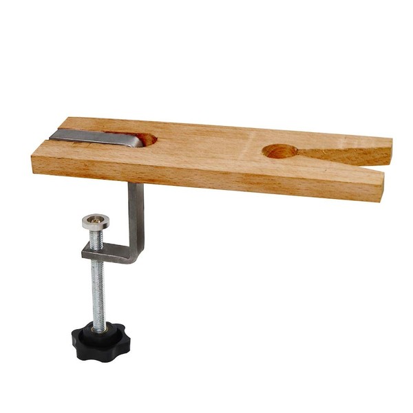 HIPOGT Bench Pin Clamp Set V-Slot for Workbench Wooden Jewelry