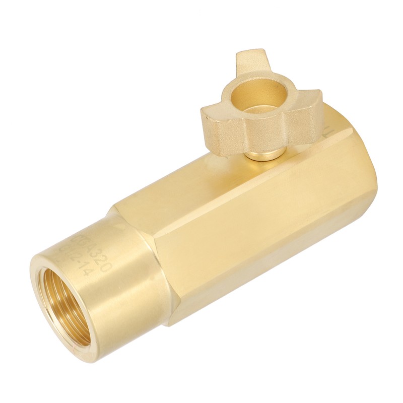 CGA320 Triangular CO2 Filling Adapter Tank Cylinder Refill Connector Kit