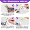 Jewelry pliers Needle Nose Pliers Jewelry Making Starter Kit 4.5
