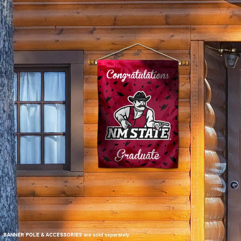New Mexico State Aggies Graduation Gift Banner Flag