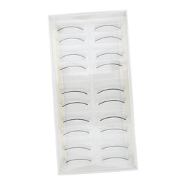 Ipetboom 10pairs Natural Long Shape Practice Eyelashes for Eyelash Extensions Supplies