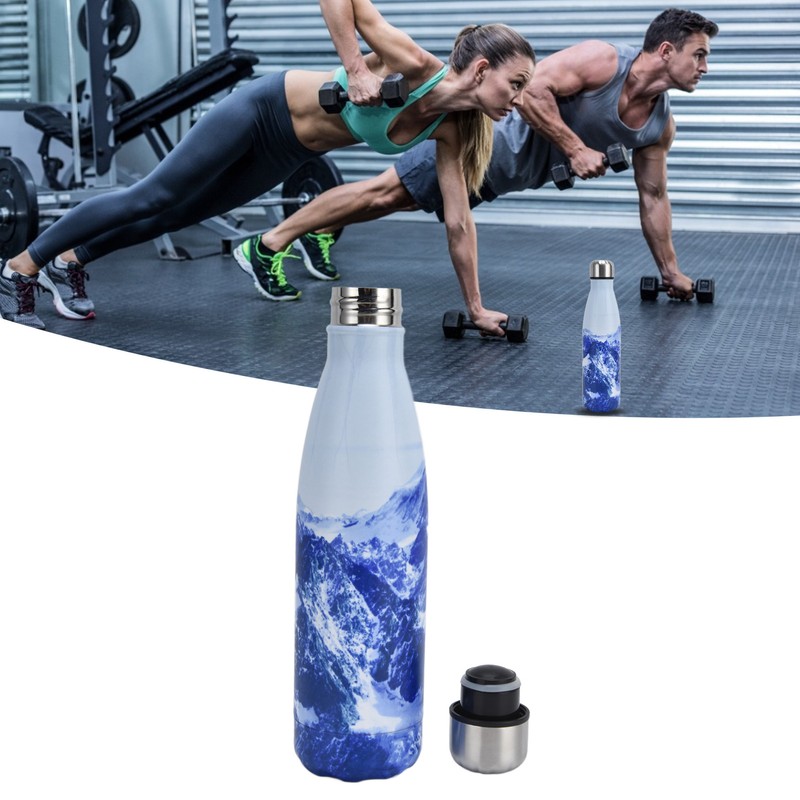 Cola Shape Thermal Flask Stainless Steel Water Bottles for School