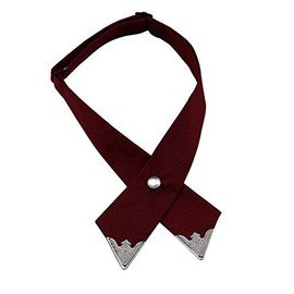 DRASAWEE (JP) Simple, Plain, Cross Tie, Ribbon Tie, Formal Wedding, Reception, Party, Dance 4#, 4#