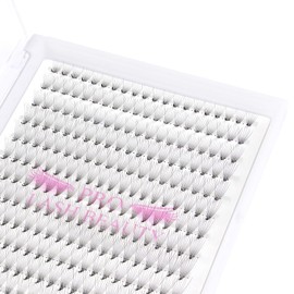 Premade Fans Eyelash Extensions 8D-D-0.07-10 Premade Volume Lash Extensions Pointed Base Fans 0.07 280 Fans C D Curl(8D-D-0.07,10 mm)