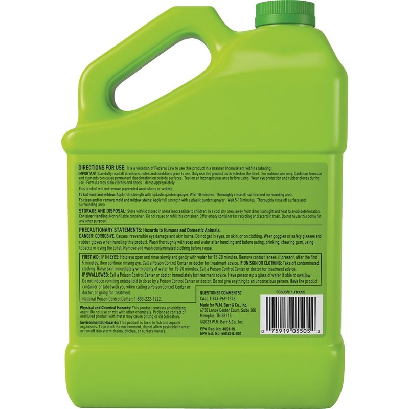 Mold Armor Mold Armor E-Z Deck/Fence/Patio Wash 1 gal