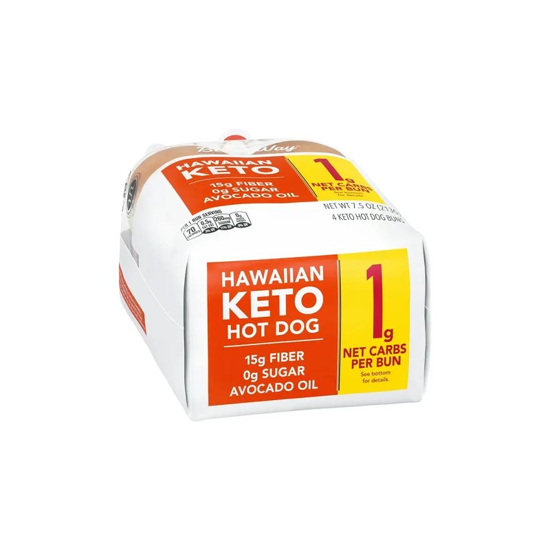 Pan Hot Dog Lewis Better Way Keto Hawaiano Keto Hawaiian