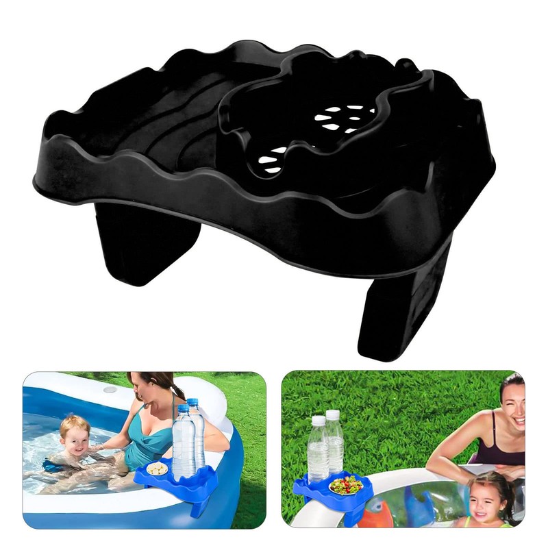 Hot Tub Table Tray with Cup Holders, Nonslip Drink Caddy,
