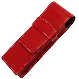 [Pilot] ペンケース トレンダーレザー レッド