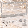 2pcs Bling Rhinestone License Plate Frame, Sparkling Crystal Car Tag