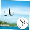 Totority 10pcs Heavy Duty Fishing Hooks Hooks for Freshwater Saltwater