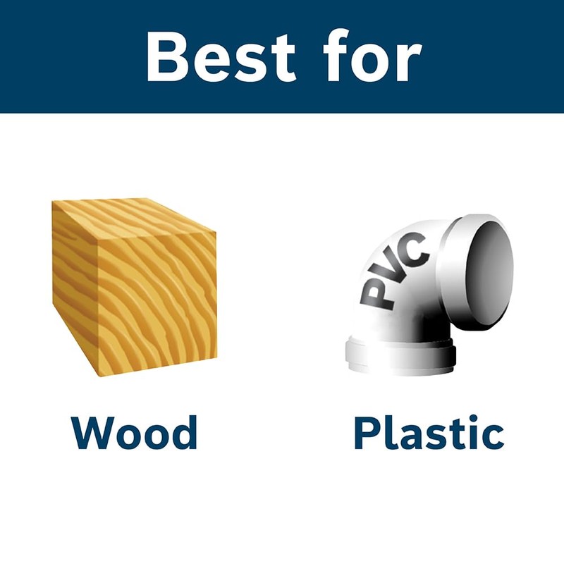 BOSCH SP515 5 Piece Hex Shank Countersink Drill Bit Set