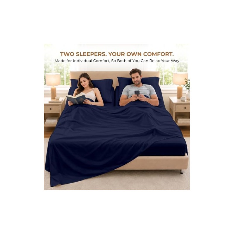 SGI Bedding Cal King - Juego de sábanas de 28