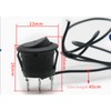 1 Pair Heated Seats Switch, Universal 12V 3 Pins Heated