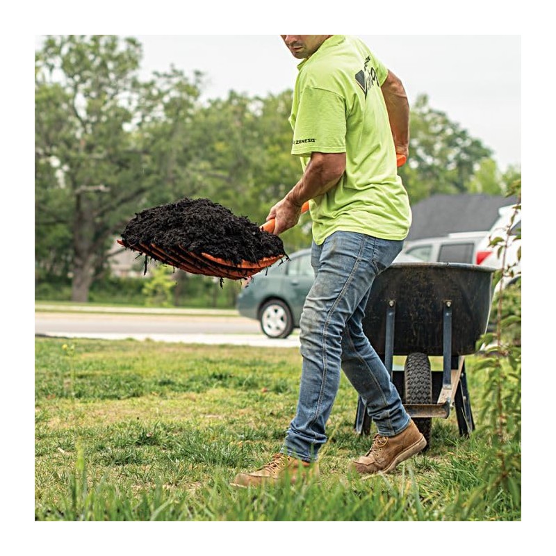 A.M. Leonard Narrow Tine Poly Mulching Forks (D-Grip Handle)