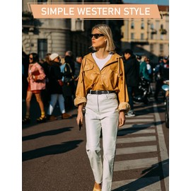 TYWestyles Western Belts for Woman-100% Genuine Leather Belt with Gold Silver Buckle for Jeans Dresses (Black-Silver Buckle, Fit Waist 36（Pants 10)