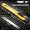 TIFICAL 42 Pack Box Cutter Retractable, 9MM Snap-Off Blade Utility