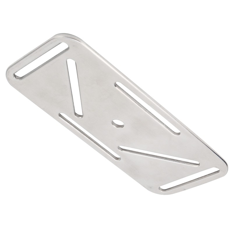 Diving Stainless Steel Weight Belt Keeper Buckle Adjustable Weight Webbing