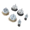 6 Pcs Drill Wire Brush Multi Functional Wire Cup Brush