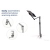 PHOTOMYNE Adjustable Tablet Stand - Hands Free, Foldable, Flexible Arm,