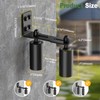 Anobeyi Adjustable Sliding Gate Roller Hardware Kit - Heavy Duty