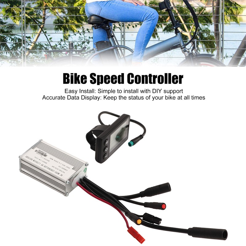 Bike Controller with S866 Display Panel 36V 48V 15A 250W
