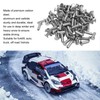 100PCS Carbide Tire Studs Anti Slip Snow Spikes Screw Studs
