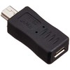 変換名人 microUSB(メス) → miniUSB(オス) 変換アダプタ USBMCB-M5A