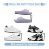 CiBiZi Shoe Slots Organizer Mental Shoe Stacker Iron Shoe Rack