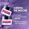 LOreal Paris Revitalift cido Hialurnico Crema de Noche Hidratante, Hidrata