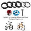 CANSUCC Bicycle Headset Spacer Set with Stem Top Cap and