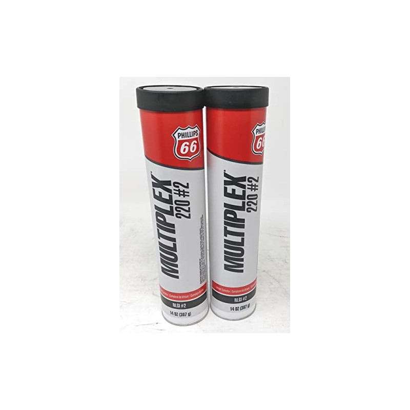 Phillips 66 (Pack of 2) Multiplex 220 14oz Grease 1082342