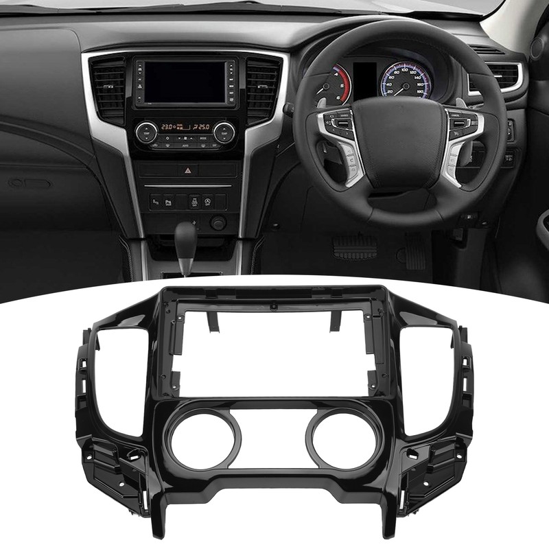 2DIN Car Stereo Radio Fascia Navigation Panel Trim Replacement for