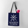 CafePress Palm Beach Florida Polyester Tote Bag 16"x16"