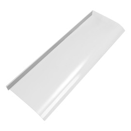 39.4 * 13.58in Awning Canopy UV Rain Snow Protection, Wall Mount PC Rain Shelter Thicken Clear Cover, No Brackets Awning Polycarbonate Sheet for Front & Rear Doors/Windows(-40~130℃/-40~266℉)