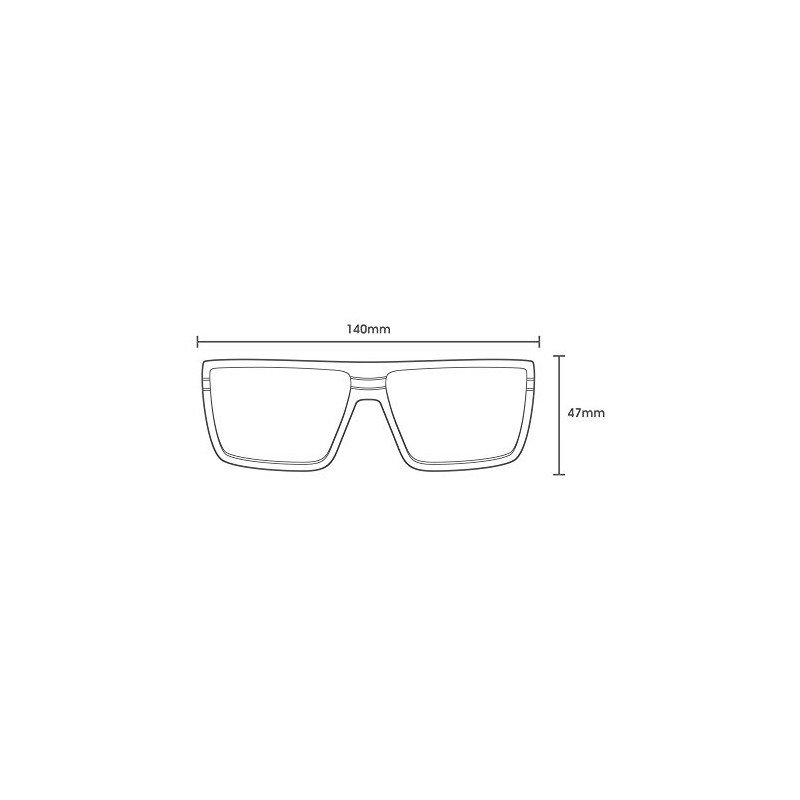 CARVE(カーブ) スイミングゴーグル サングラス PORTO (ポルト) ポラライズレンズ ブラック