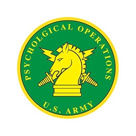 fagraphix Round US Army Psychological Operations Seal Sticker Self Adhesive Vinyl Decal psyops u.s.