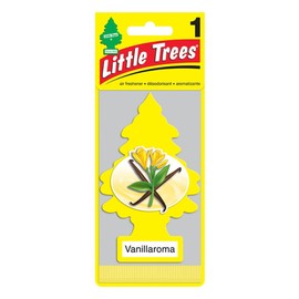 LITTLE TREES Car Air Freshener | Hanging Paper Tree for Home or Car | Vanillaroma | Single Tree per Package