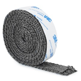 Stanbroil Stove Gasket Tape, 1" Width, 1/4" Thick, 72" Length Self Adhesive Flat Gasket for Stoves and Fireplaces, High Temperature Fiberglass Gasket Tape