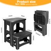 Folding 2 Step Stool for Kids Adults,Collapsible Rv Step Stool
