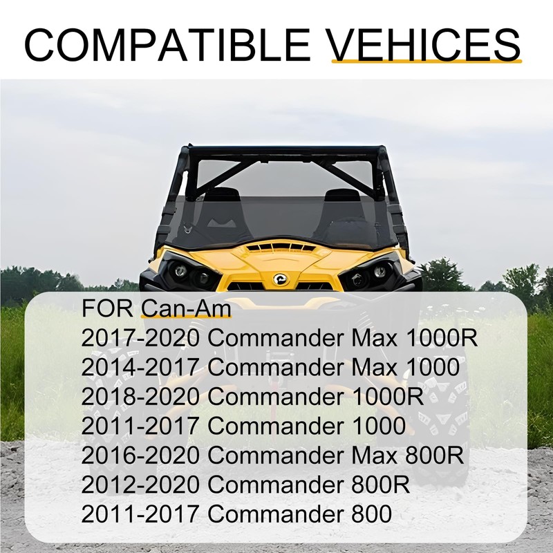 2Pcs Rear Tailgate Cargo Box Handle for Can-Am Commander 800