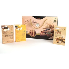 Domestic horse porridge comprehensive gift set no.6 15 types of grains meal replacement black beans / 국내산 마죽 종합 선물세트6호 15가지곡물 식사대용 결명자 검은콩