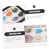 VILLFUL 1set Natural Specimen for Science Education Irregular Ores for
