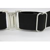 Miaomiao Cummerbund Bow Tie, Square, Set of 3, Black, Gentleman,