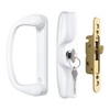 Knobonly Keyed Patio Sliding Door Handle Set, Replacement Slider Handle