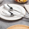 IMEEA&reg; 2-Piece 10inch Heavy Duty 18/10 Stainless Steel Salad Spoon